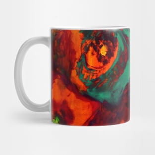 Red Poppies on the Hill Mug